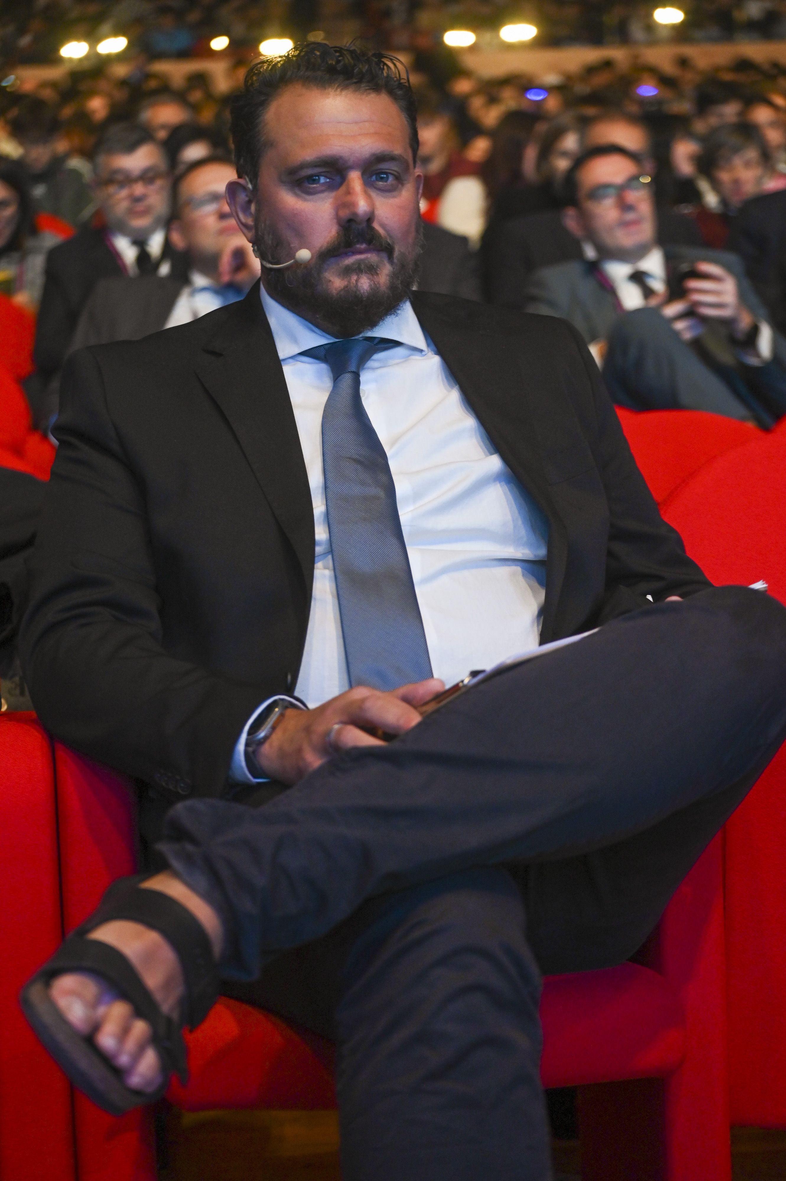 Il presidente De Palo