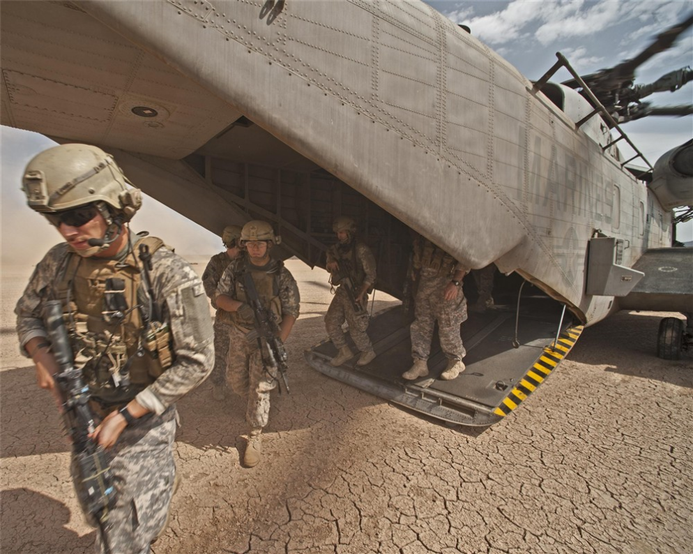 Militari americani di stanza a Gibuti