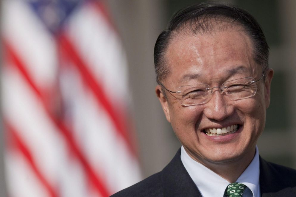 Jim Yong Kim, presidente della Banca Mondiale (foto Ansa-Epa)