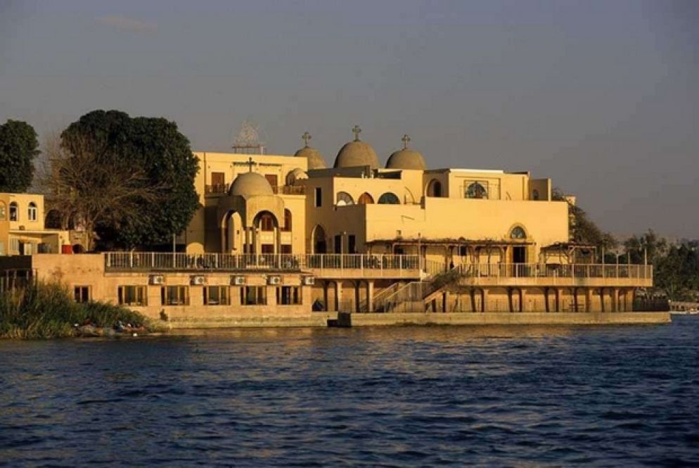 La chiesa della Vergine, tappa della Famiglia di Nazaret, a Maadi nella periferia sud del Cairo