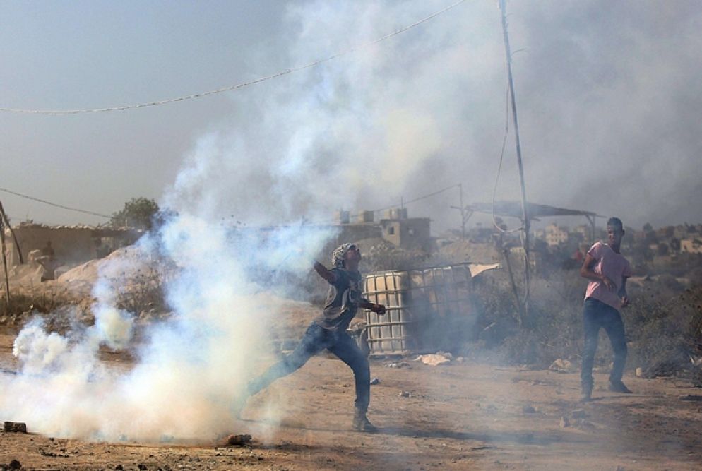 Incidenti anche a Gaza (Ansa)