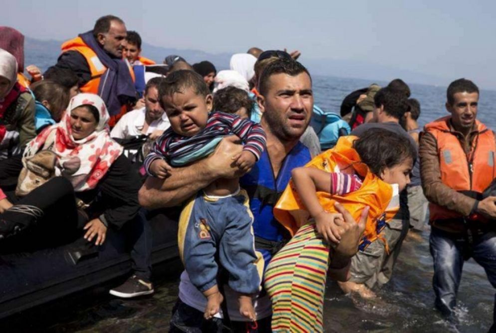 Salam Aldeen a processo in Grecia per aver soccorso migliaia di migranti sull'isola di Lesvos. (Facebook)