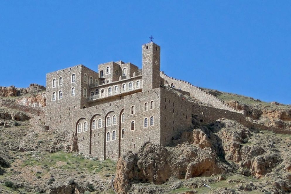Il monastero di Deir Mar Musa dove padre Dall’Oglio ha rifondato la comunità siro-cattolica