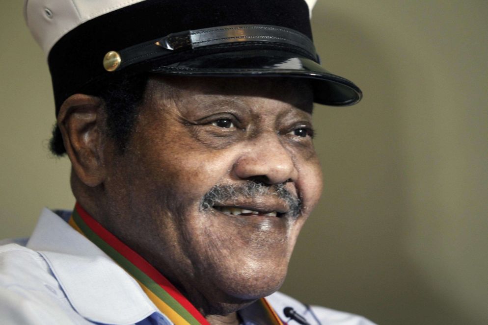 Fats Domino nel 2013 (Ansa)