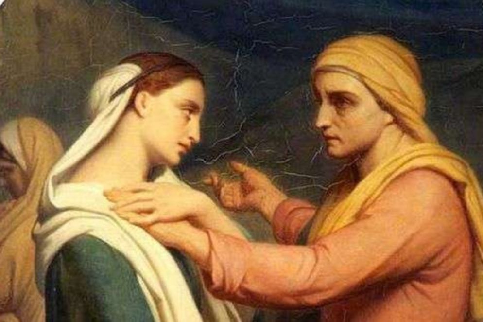 Ary Scheffer (1795-1858), Rut e Noemi