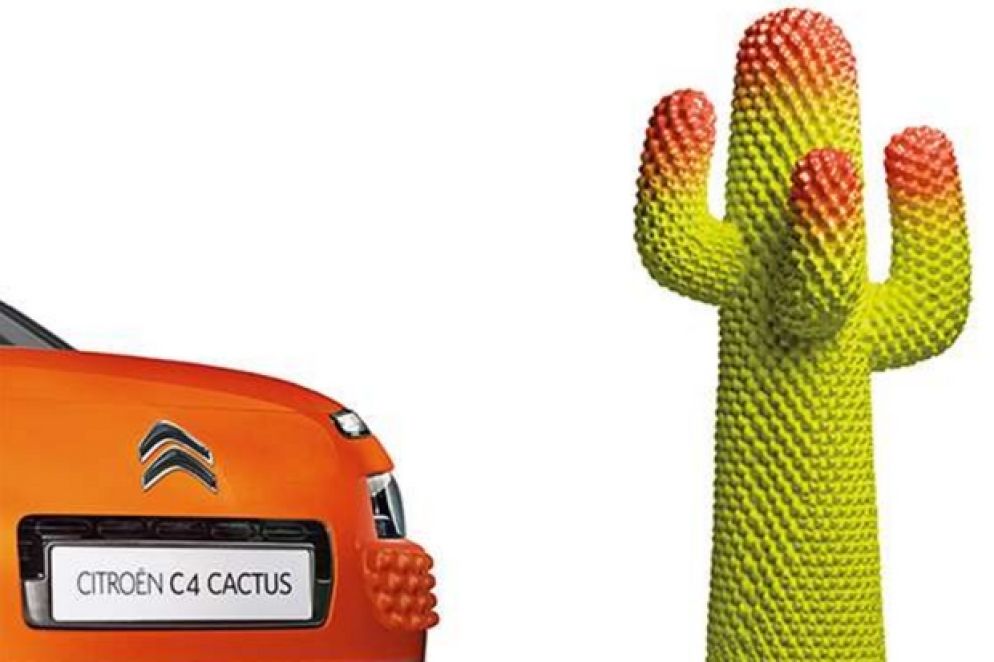 Il manifesto dell'evento di Citroen legato alla Cactus