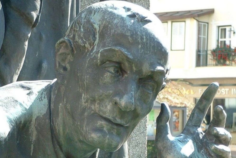 L'autore del testo, l'austriaco don Jospeph Mohr