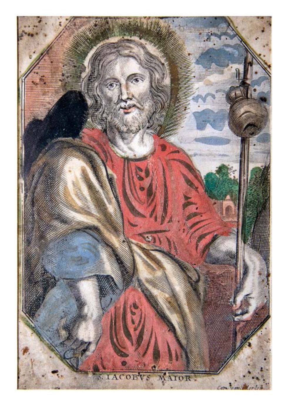 San Giacomo in una xilografia del XVII secolo