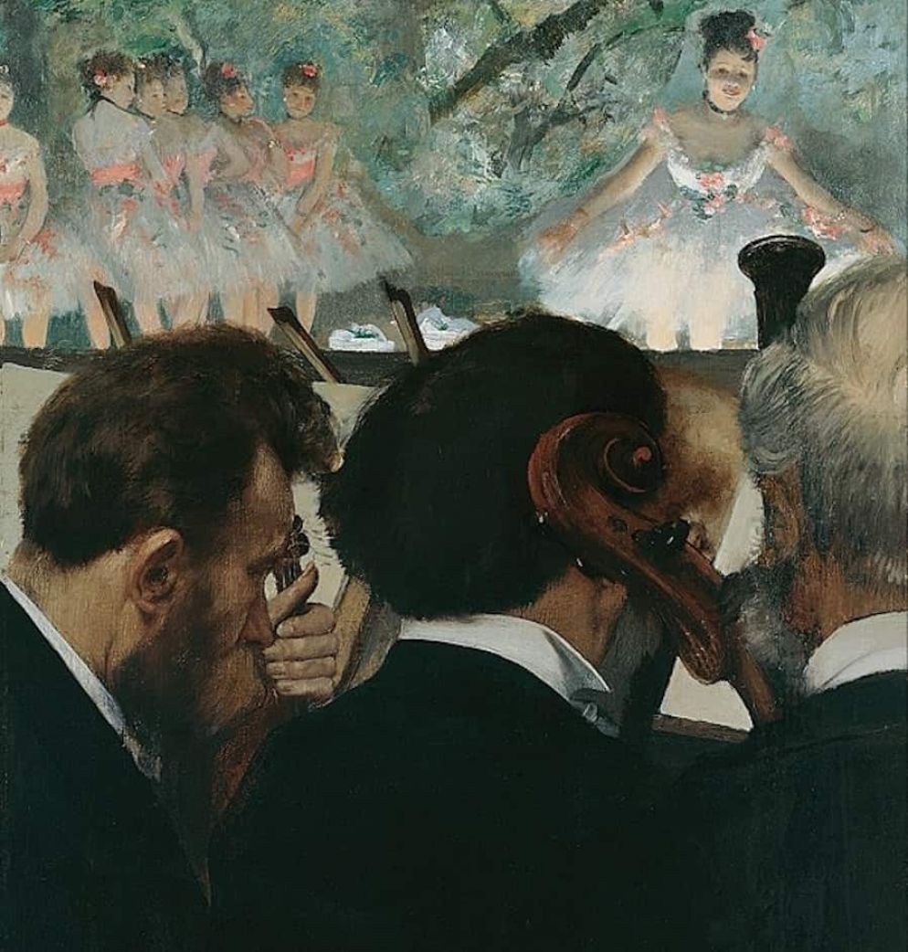 Edgar Degas, «I musicisti» (1872-1873)