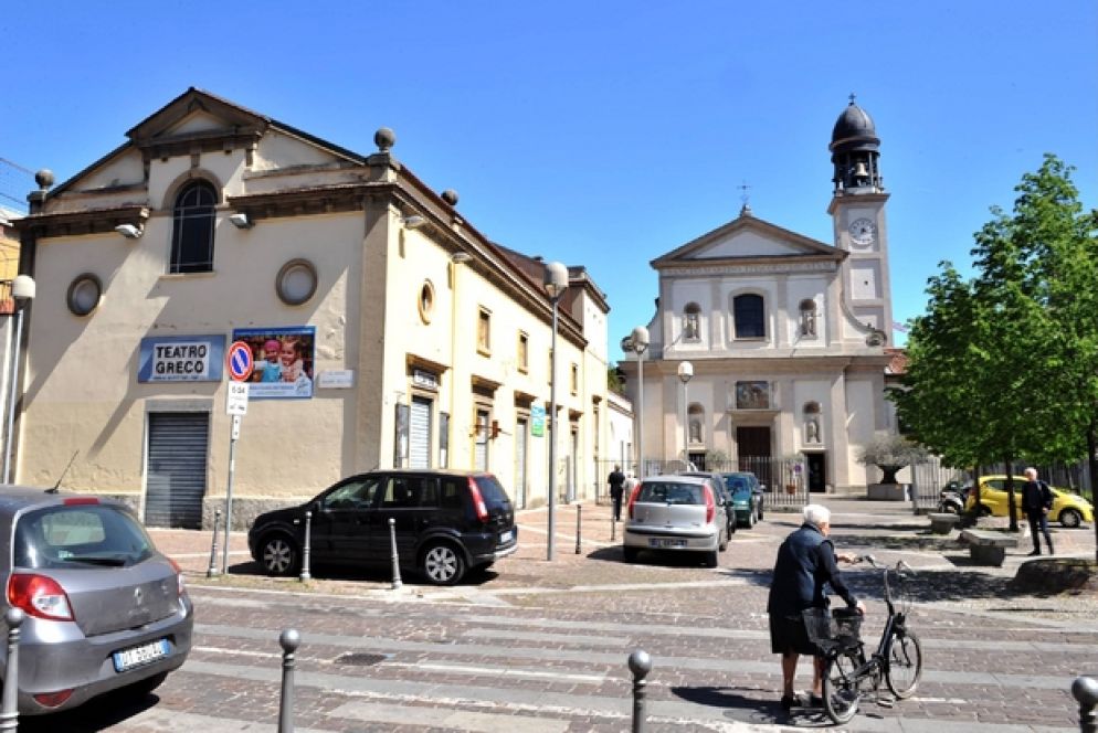 Un'immagine dell'ex Teatro Greco dove è stato realizzato il progetto del Refettorio ambrosiano