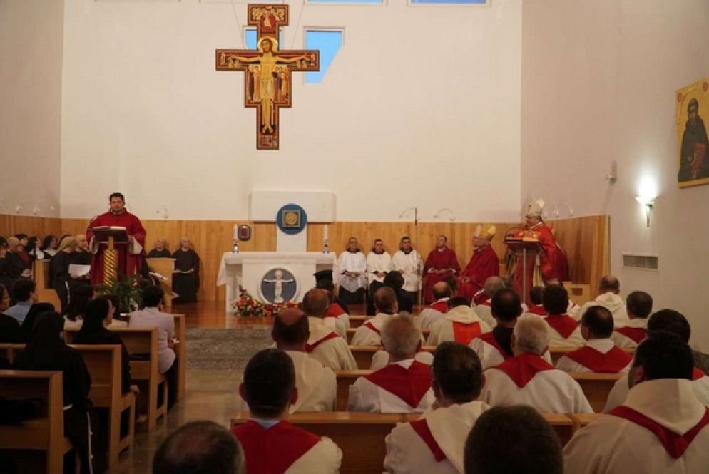 La Messa celebrata il 30 settembre 2019 per l'erezione canonica del monastero "Santa Chiara" di Scutari