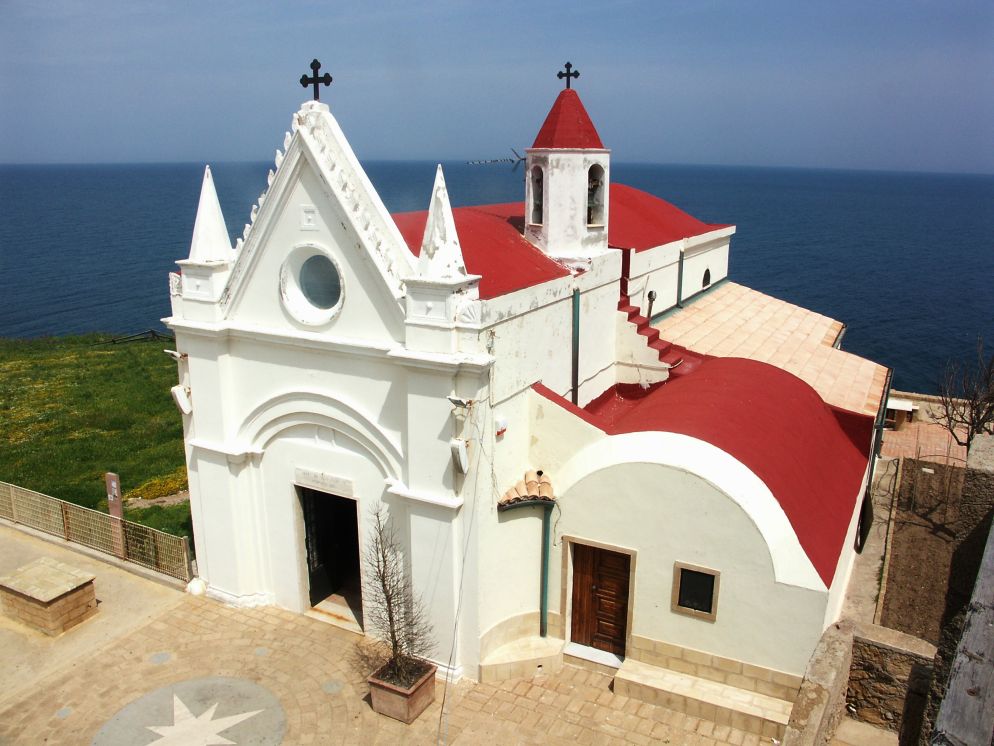 Il santuario della Madonna di Capo Colonna, Crotone (Mboesch/Wikicommons)