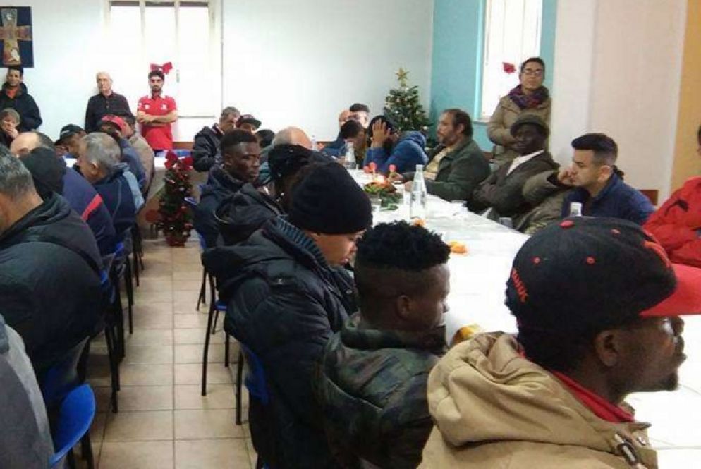 La mensa della Caritas di Lamezia