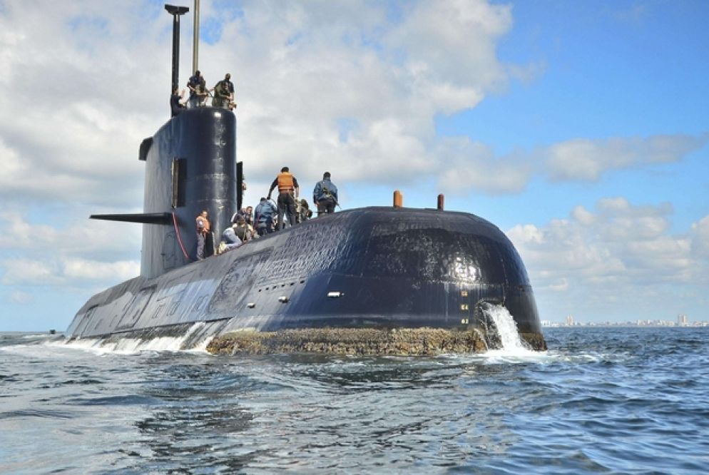 Il sottomarino ARA San Juan (Ansa)