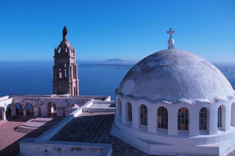 Il santuario di Santa Cruz a Orano in Algeria - Archivio
