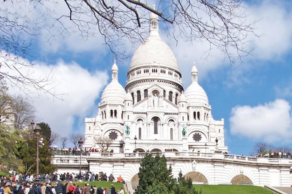 La Basilica del Sacro Cuore a Parigi
