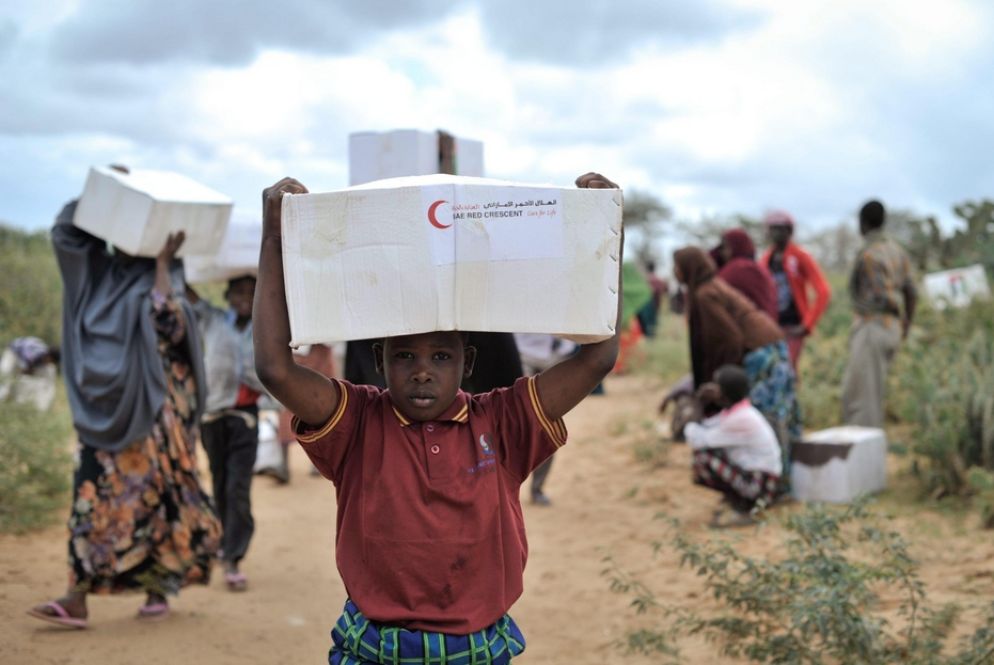aiuti umanitari destinati ai bambini dell’Africa - Epa