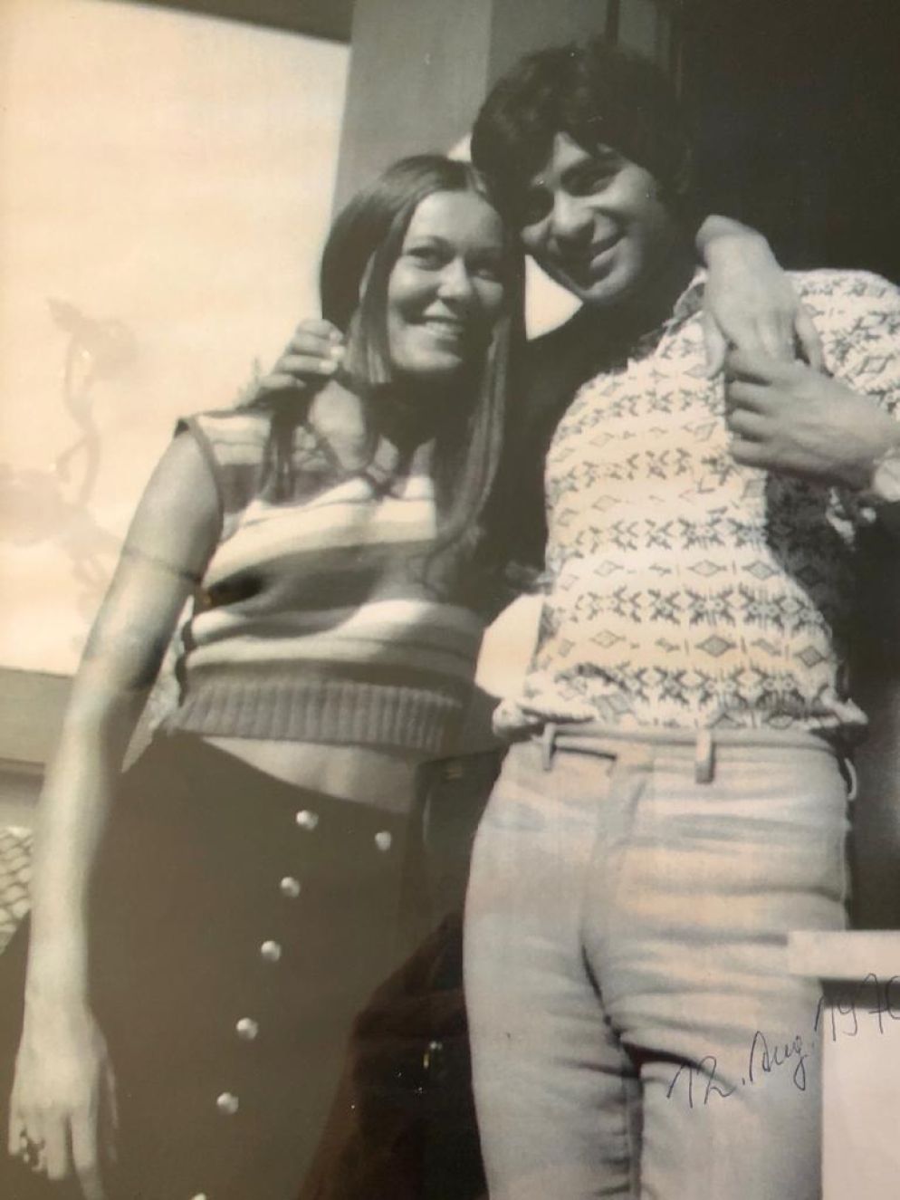 Eva e Armando 50 anni fa a Lignano Sabbiadoro - Per gentile concessione della famiglia