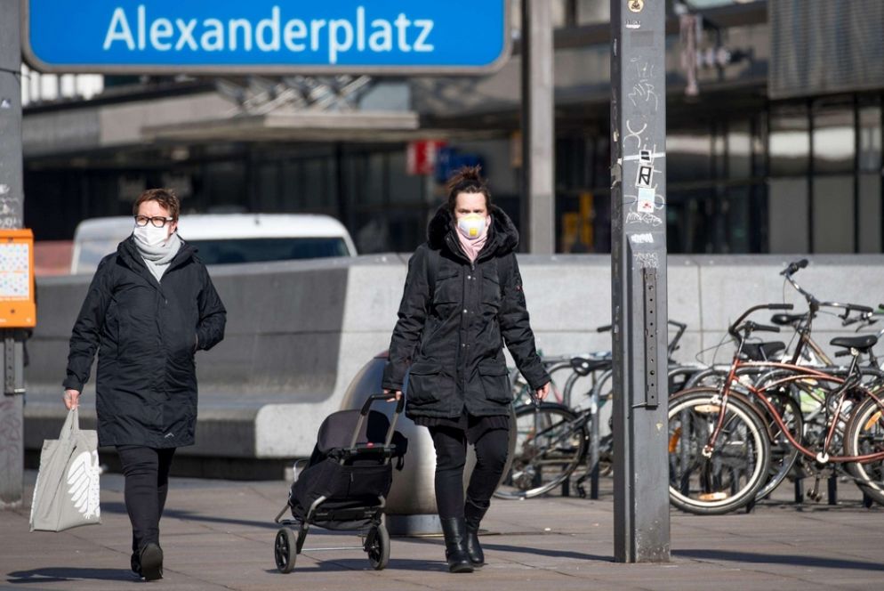 L'allarme coronavirus a Berlino - Ansa