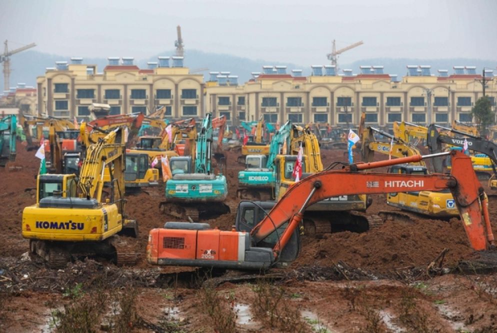 I lavori sono già iniziati a Wuhan - Ansa