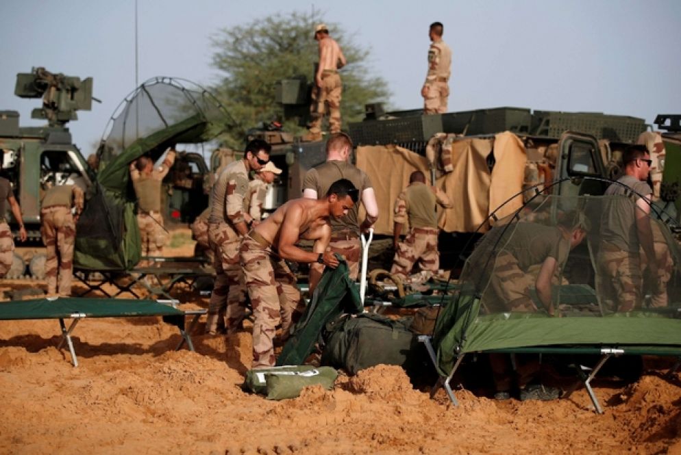 Un campo avanzato dei soldati francesi dell'Operazione Barkhane in Mali - Reuters