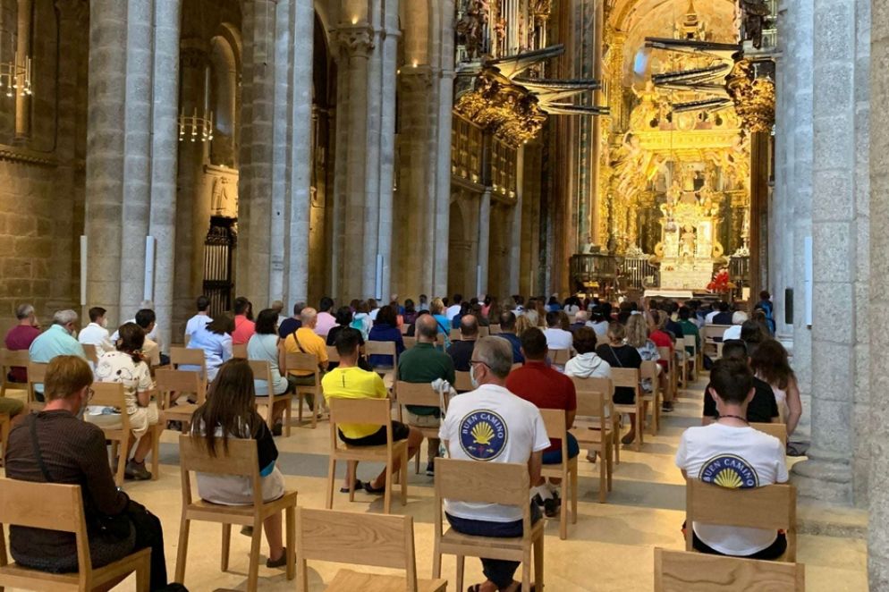 Una celebrazione nella Cattedrale di Santiago di Compostela - @CatedraldeSantiago