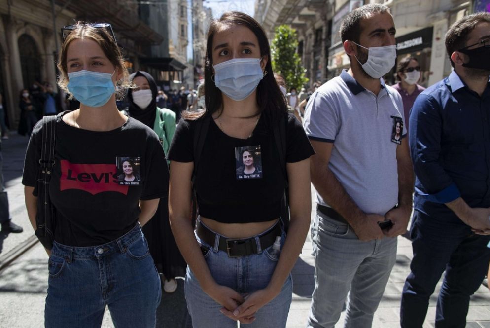 Le proteste a Istanbul dopo la morte di Ebru Timtik - Ansa