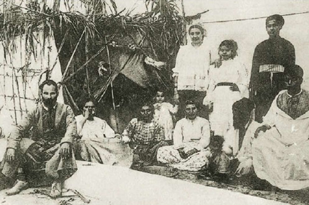 Una famiglia ebrea - Collezione Gian Mario Cazzaniga