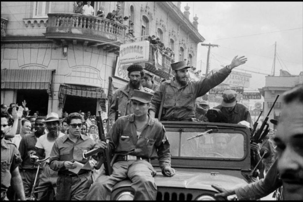 Fidel Castro dopo la vittoria militare a Santa Clara il 29 dicembre 1958 - Archivio