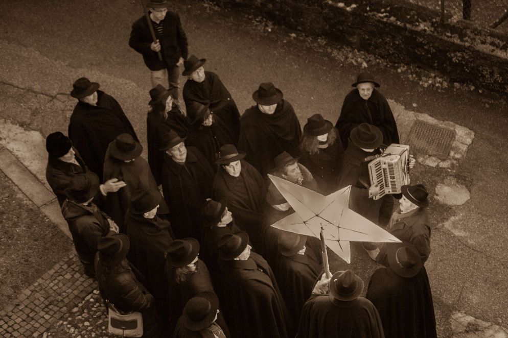 David Pasotti: canto della Stella in un paese della Valle Sabbia