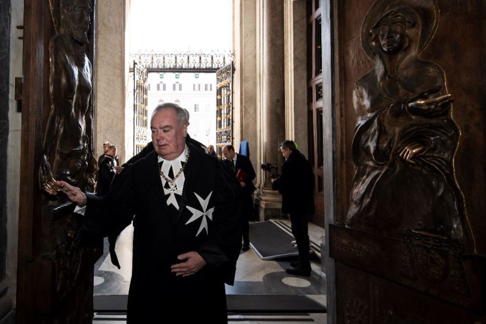 Il Gran Maestro attraversa la Porta Santa - Cristian Gennari