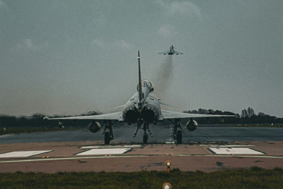 Jet italiani da guerra della classe Eurofighter - Lincon Holley/Unsplash