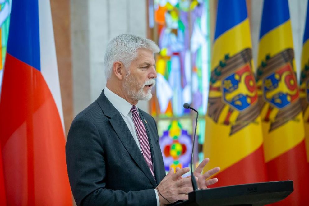 Il presidente ceco Petr Pavel: prima di arrivare in Ucraina il capo dello Stato è stato in visita anche a Chisinau, Moldavia - Ansa
