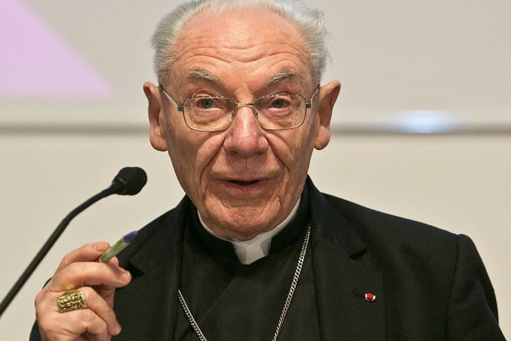 Una recente immagine del cardinale Paul Poupard - Siciliani