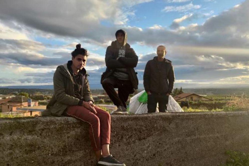 Lavoratori nei campi di Paternò - Rapisarda