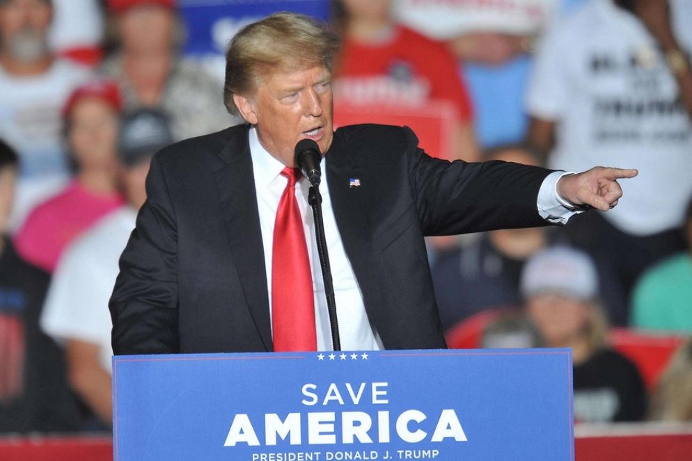 L'ex presidente Donald Trump - Ansa
