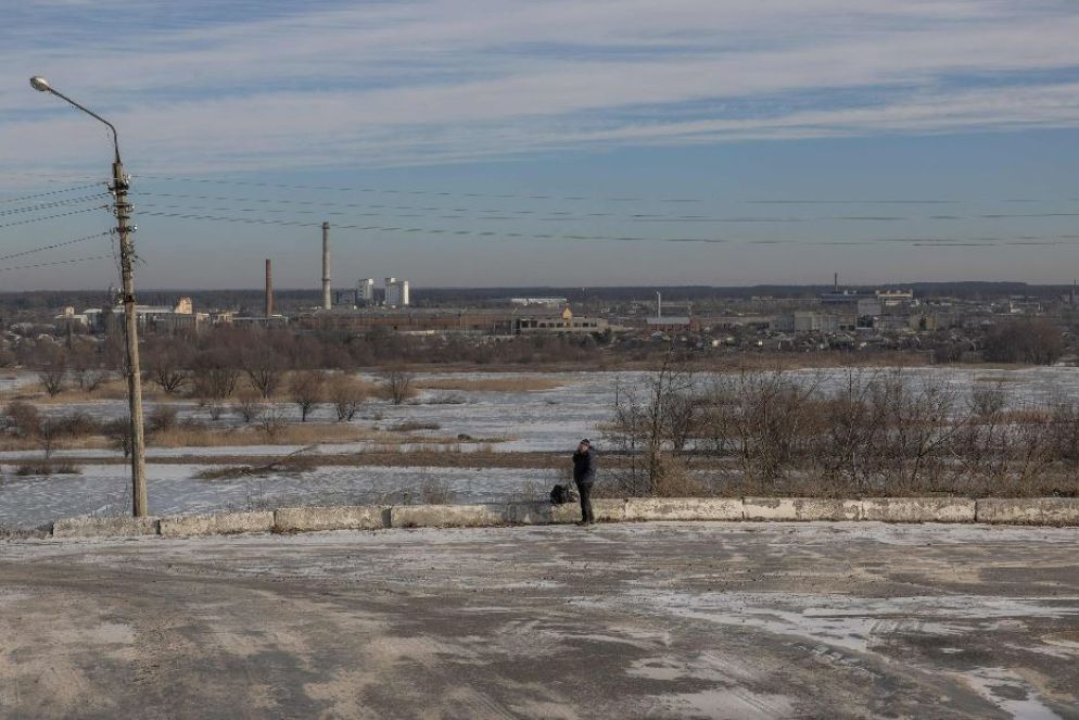 Kupiansk, nella regione di Kharkiv, città su cui punta l'esercito russo - Ansa