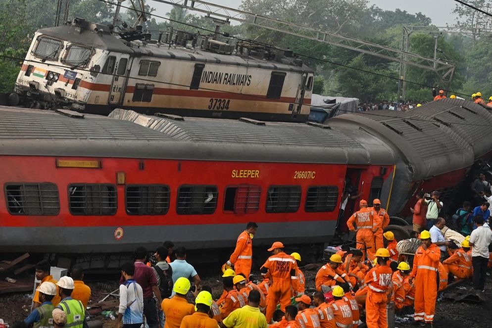 La scena del disastro in India - Ansa