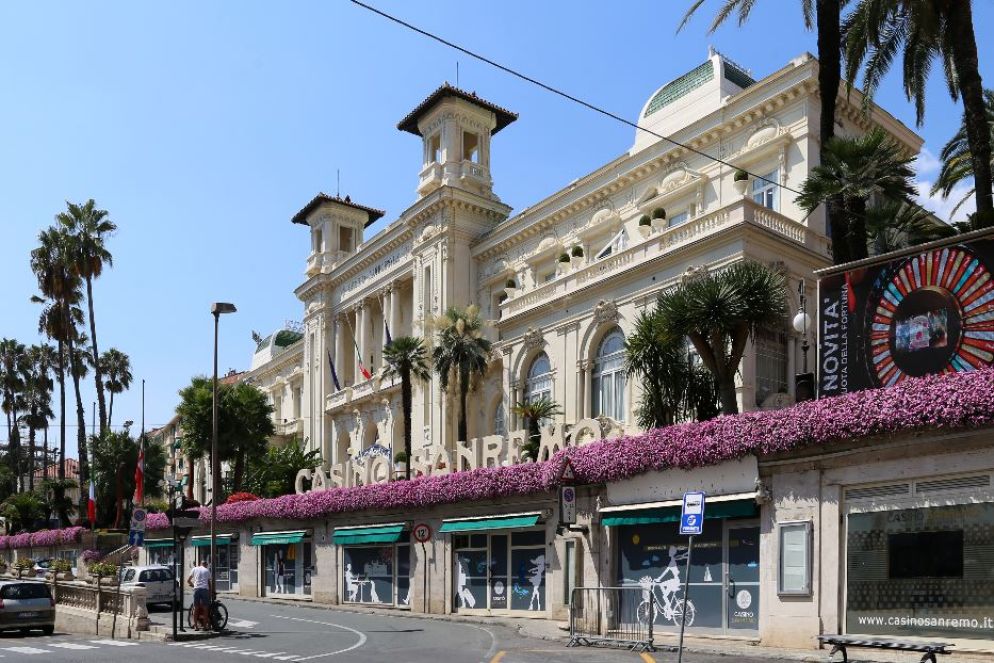 Il casinò di Sanremo. Il teatro del casinò sarà la sede dell'apertura del Festival Dei Verbum