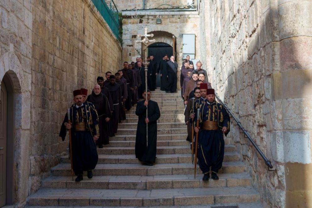 La processione del Giovedì Santo a Gerusalemme - Patriarcato latino di Gerusalemme-Pinto Ostuni Gianfranco