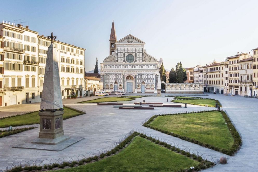 La Basilica di Santa Maria Novella a Firenze che accoglierà l'incontro per la pace dei vescovi del Mediterraneo - Ansa