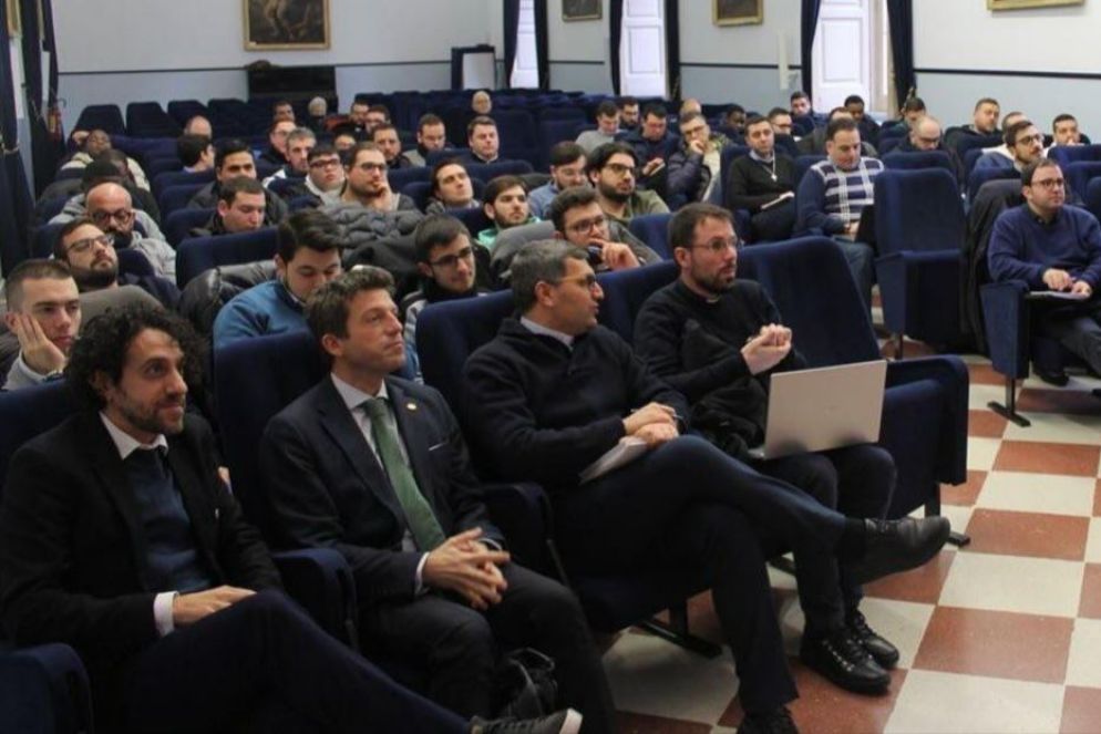 Un momento dell'incontro Weca al Seminario arcivescovile di Napoli - Weca