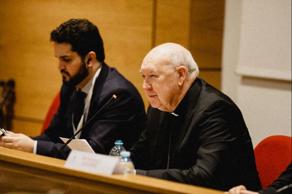 L'intervento del cardinale Kevin Farrell - .