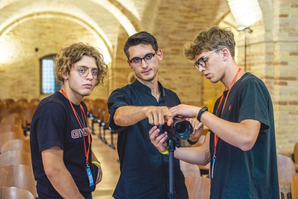 Un momento dell'incontro di Loreto - Christian Magri