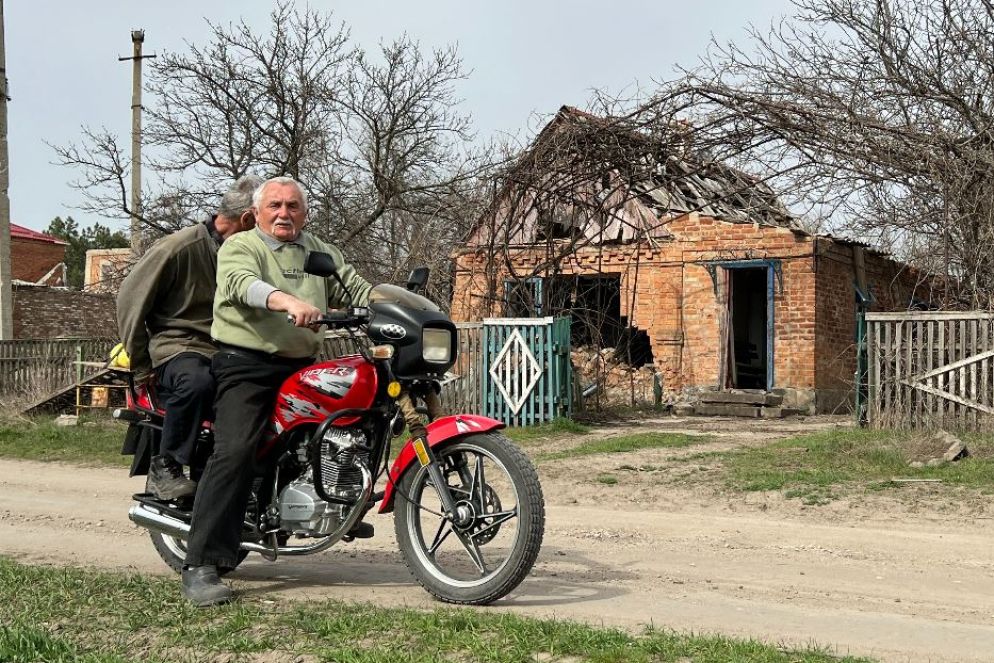 Gli irriducibili che vivono lungo il fronte di Zaporizhzhia nei villaggi intorno a Orikhiv - Gambassi