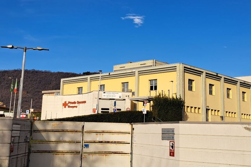Il pronto soccorso di Alzano Lombardo