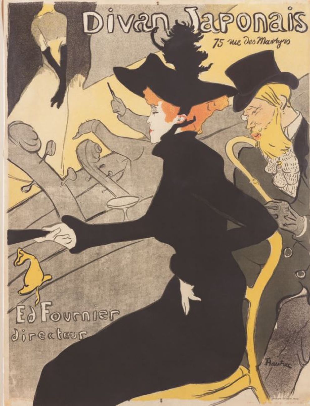 Henri de Toulouse-Lautrec, "Divan japonais”, 1893 - Rovigo, Palazzo Roverella