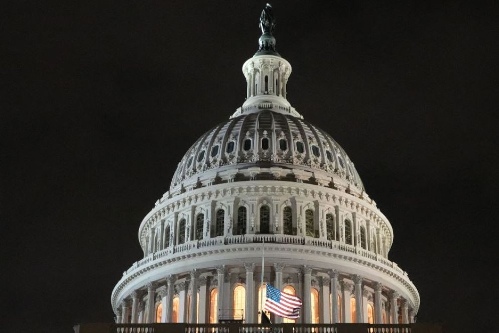 La cupola del Campidoglio a Washington - Reuters