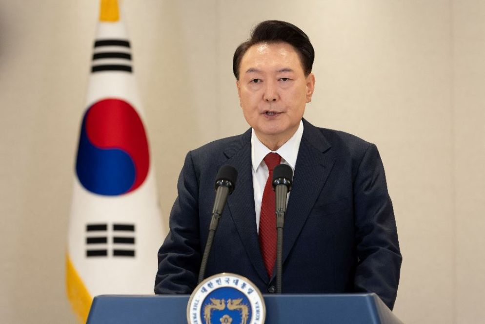 Il presidente sudcoreano Yoon Suk-yeol - REUTERS