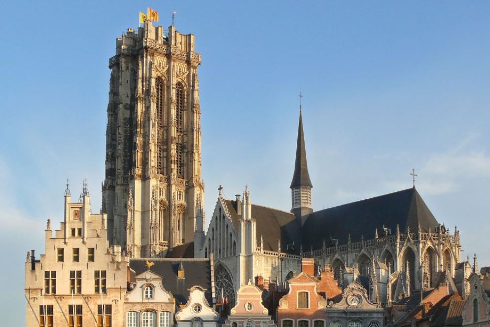 La Cattedrale della diocesi di San Robaldo, sede dell'arcidiocesi metropolitana di Malines-Bruxxelles - .